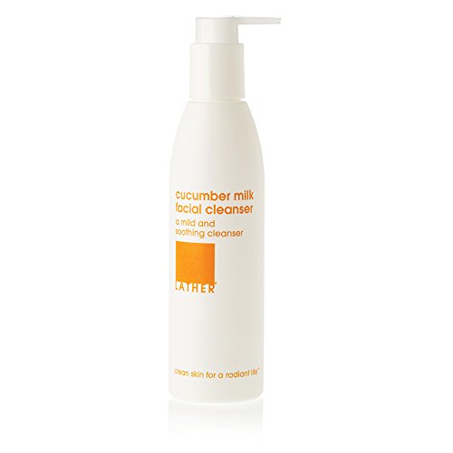LATHER Cucumber Milk Facial Cleanser 6 Ounce