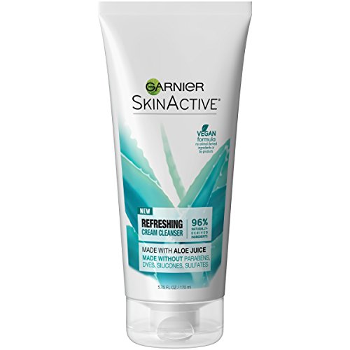 Garnier SkinActive Cream Face Wash Aloe Juice Dry Skin 5.75 fl. oz.