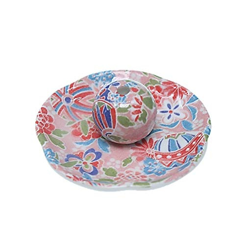 경 아복숭아꽃 형향기 접시 향기 입일본제 오코타테(향피움대) ACSWEBSHOP오리지날