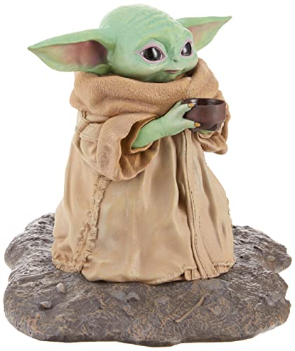 DIAMOND 셀렉트 토이 스타워즈 Mandalorian Premiere 컬렉션 Child Soup 12 Scale Statue Multicolor 8 inches