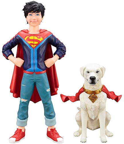 Kotobukiya DC Comics Super Sons Jonathan Kent & Krypto Two팩 Artfx+ Statue