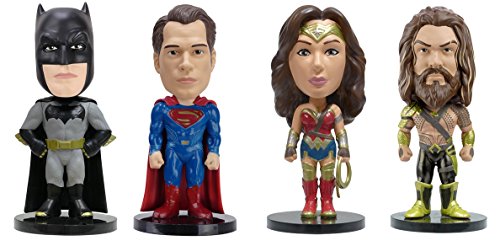 Funko Wacky Wobbler Batman vs Superman - Minis Action Figure 4 Pack