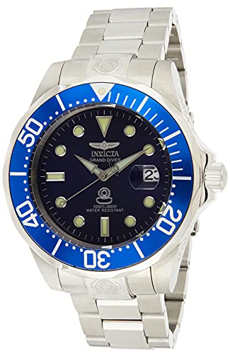 Invicta Mens 3045 Pro-Diver 컬렉션 Grand Diver 스테인레스 스틸 Automatic Watch Link Bracelet