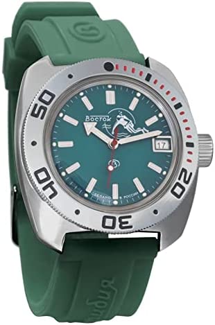 Vostok Amphibian Automatic Self-Winding Russian Military Wristwatch #710059