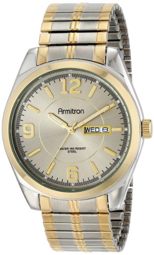 Armitron Men 204591GYTT Two-Tone Expansion Band Dress Watch