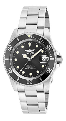 Invicta Men Pro Diver 40mm 스테인레스 스틸 Automatic Watch 실버 Model 17044