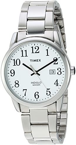 Timex Mens Easy Reader 스테인레스 스틸 Bracelet Watch
