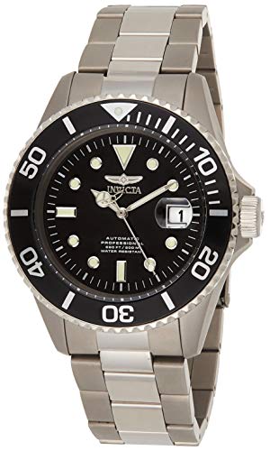 Invicta Men Pro Diver 티타늄 Automatic Watch 실버 Model 0420