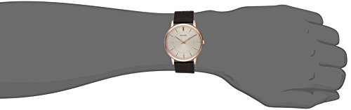 Bulova Mens 가죽 Strap Watch