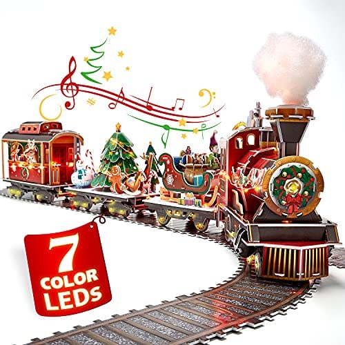 CubicFun 3D Puzzle 성인 어린이 Pendulum Desk 시계 Model Kit Vintage Table Clocks Craft Kits Foam Board Living Room Decor 생일 선물 여성 Men 128 Pieces