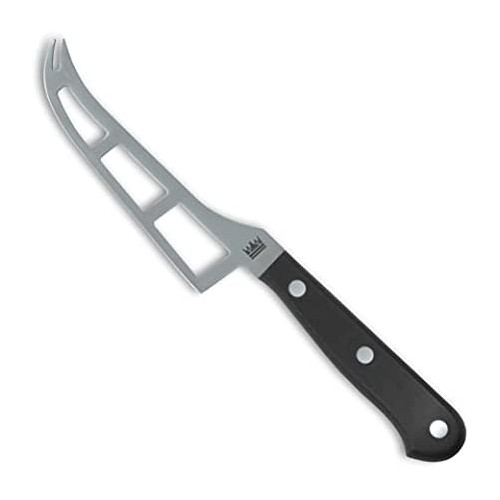 M&G 6-1/8 French Cheese Knife - Black POM Handle - Regular Box - Designed and Made in Europe