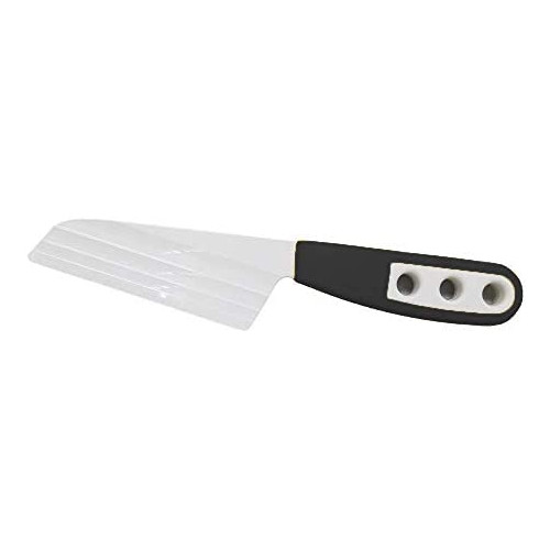 The Cheese Knife BKP2 with Patented Cheese Knives Blade, Black