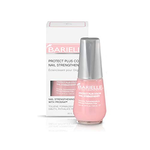 BARIELLE - PROTECT PLUS COLOR NAIL STRENGTHENER 다크 Pink. 0.5oz