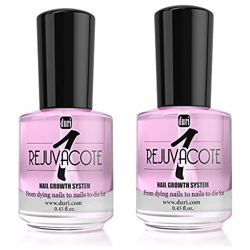 duri Rejuvacote 1 Original Maximum Strength Nail Growth System Base Top Coat - Treatment Repair팩 2