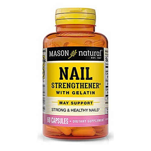 Mason Natural Nail Strengthener Gelatin 60 Capsules