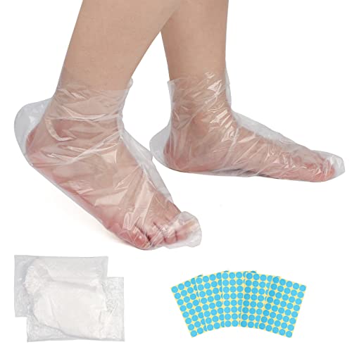 200 Counts Paraffin Wax Bags Hands Feet Segbeauty Plastic Liners Therapy Refill Socks Gloves Bath Mitts 커버 Therabath Treatment Machine