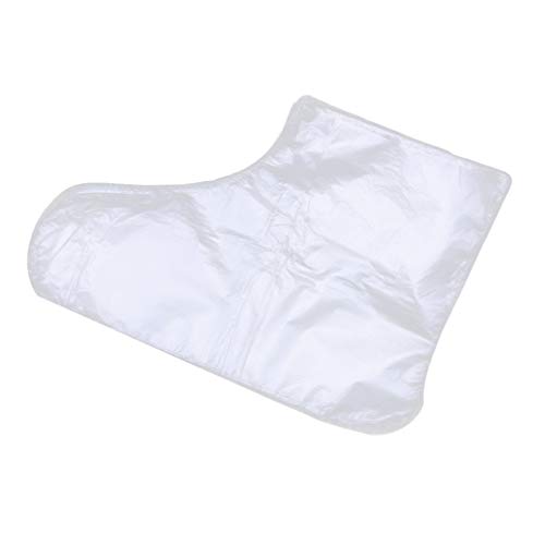 ARTIBETTER 500pcs Paraffin Bath Liner Foot Pedicure Plastic Disposable Booties Wax Thermal Socks Liners Cozy Spa Treatments