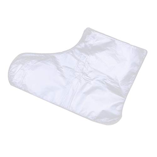 EXCEART 500pcs Paraffin Wax Bath Liners 클리어 Disposable Booties Protector 커버 Foot Pedicure Hot Spa Treatment