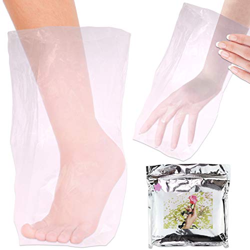 100 Counts - Paraffin Wax Thermal Mitt Liners Hand Foot 프로페셔널 Personal Use
