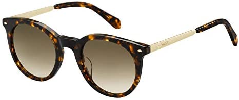 Fossil 여성 Fos2053s 라운드 선글라스