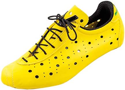 Vittoria 1976 클래식 SPD Nylon TPU Sole 사이클링 Shoes Yellow