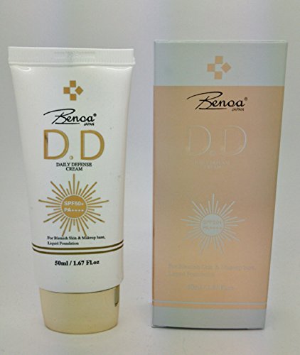 자외선을 강력 컷 혁신 올인원 Benoa 베노아 DD 크림 SPF50 + PA ++++ 50ml 워터 프루프 메이크업베이스