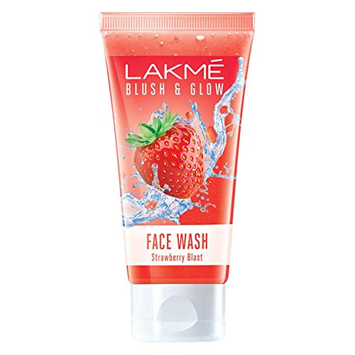 Lakme Blush & Glow Strawberry Gel Face Wash 100 g