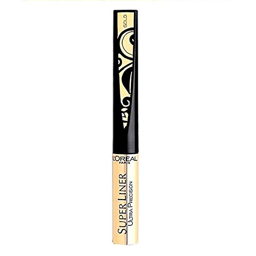 LOréal Paris Super Liner Ultra Precision Farbe Gold/Schwarz Inhalt 1,5ml 리퀴드 Eyeliner für einen unvergesslich strahlend schönen Augenaufschlag.