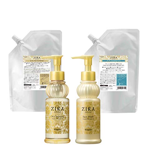 Kracie ZIRA 질라 클렌징&세안 세트 900ml 공용기각1개 포함