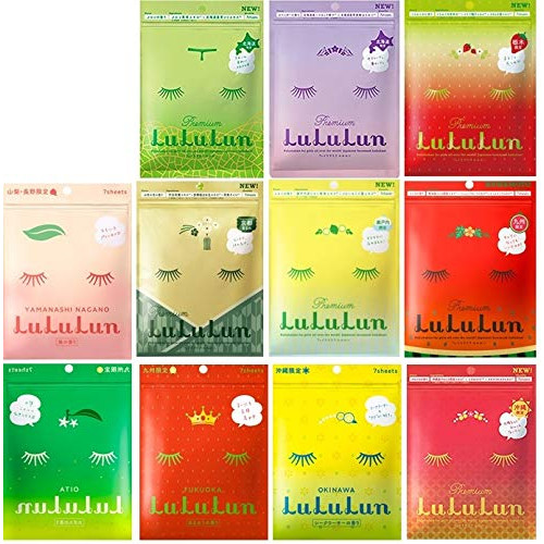 프리미엄 루루룬 홋카이도 한정 2종·도치기 1종·야마나시 나가노 1종·교토 1종·세토우치 1종·규슈 3종·오키나와 2종