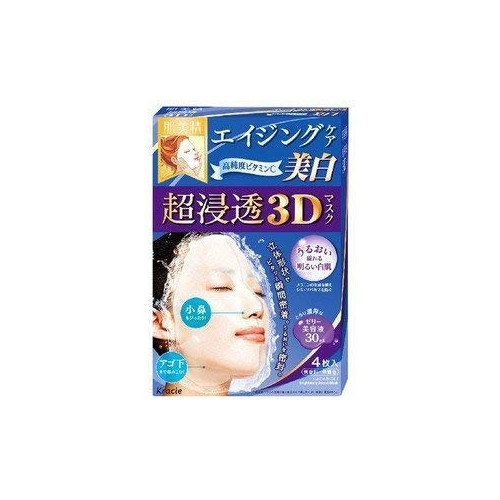 크라시에 피부미정 초침투 3D 마스크 미백 4매들이 　6개세트
