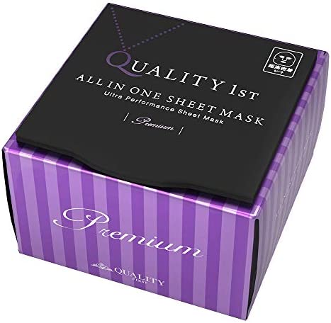 퀄리티 퍼스트 Quality 1st 올인원 씨트 마스크 프리미엄 EX 30매 페이스 팩