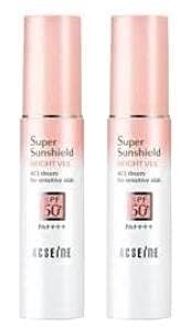 2 개세트 ACSEINE 스파산시《―루도》 블라이트 베일 <내츄럴 커버> (22g)