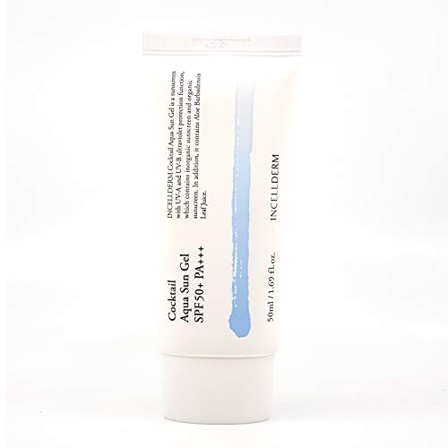 INCELLDERM Cocktail Aqua Sun Gel sunk ream 50ml [병행수입품]