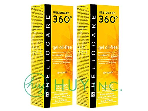 헤리 오케이아 360°젤 오일 프리 Heliocare360GelOil-Free SPF50 2보틀 50mlx2