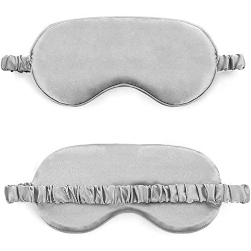 OneCut Sleep Eye 마스크 Elastic Strap 머리띠 경량 Comfortable 소프트 Silk Like Men 여성 Traveling Gray