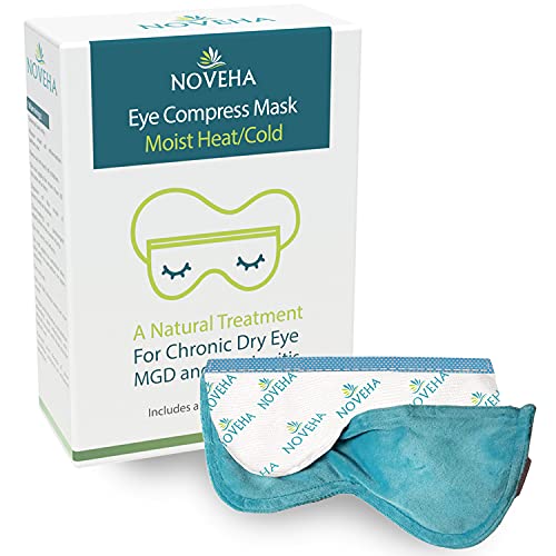 EXPRESS Warm Compress Individual Eye 마스크 Moist Hot 테크놀로지 Sensitive Dry Eyes - Relieves Stye & Pink Reusable 히트 Water Treatment Irritated Eyelid Lumps -Improve Sleep