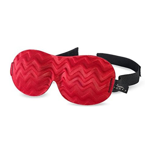 Bucky Ultralight Travel & Sleep Chevron Eye 마스크 블루 Ice 1 Count Pack