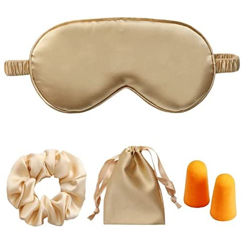 Lucky Whale Silk Satin 슬리핑 Eye 마스크 소프트 Sleep Night Blindfold 여성 Men Eyeshade 커버 헤어 Scrunchies Ear Plugs Wedding Bridesmaid 선물 Royal Blue