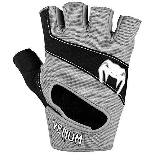 VENUM 베넘 하이퍼 리프트트레이닝 글로브 페어 검정/그레이 Hyperlift Training Gloves