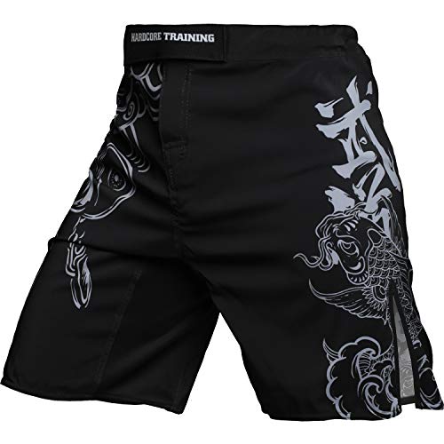 남성 격투용 숏 팬츠- 케이지 없음 복싱 BJJ MMA 무에타이 무도 스파링 파이트 깃 구 쇼츠 Fight Boxing Shorts Mens Hardcore Training Koi