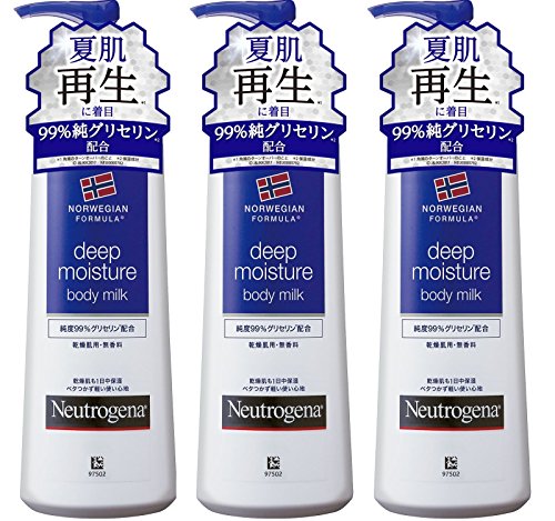 Neutrogena 뉴 다랑어 G나 노르웨이 포뮬러 딥 모이스처 바디 밀크 건조기 용무향료 250ml