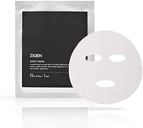 ZIGEN 페이스 마스크 3 매세트 스페셜 케어 남성 팩 미용액 보습 건조기 씨트 발효 코스메틱 더 겐