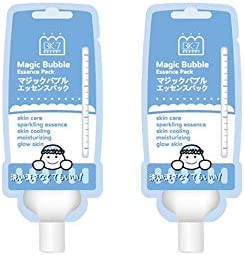 핑크 8개세트매직 버블 에센스 팩 미니 스킨 케어 슬리핑 톤 업 포팩 magic bubble essence팩 mini