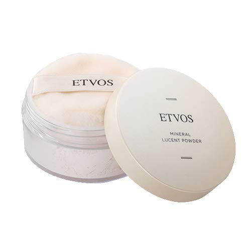 ETVOS 에토보스 미네랄 루센트 파우더 8g 퍼프부 세미 매트 마무리 루스 페이스 화장 붕괴 번들거림 방지 피지 흡수