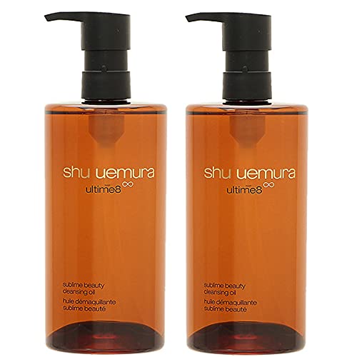 세트슈에무라 shu uemura 앨 팀8 스부리무 뷰티 클린싱 오일 450mL 2개세트