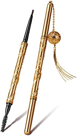 정궁어 품# 금몽 접조각 아이 블로우 세심0.4mm 삼각형 펜슬 방수 소프트 브러시 중국풍 0.07gT02라이트 브라운