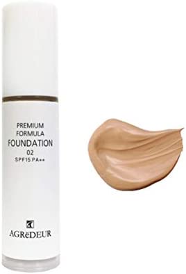 AGReDEUR 아구레데루 프리미엄 포뮬러 파운데이션 ocre01 밝아지의 피부색 32g SPF000013 PA++