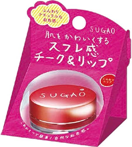 스가오 SUGAO 수플레감 teak&립 하지 않겠 비 레드 6.5g