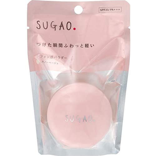 《스가오》 (SUGAO) 시폰감 파우더 베이비 핑크 타입 SPF23 PA+++ 6g